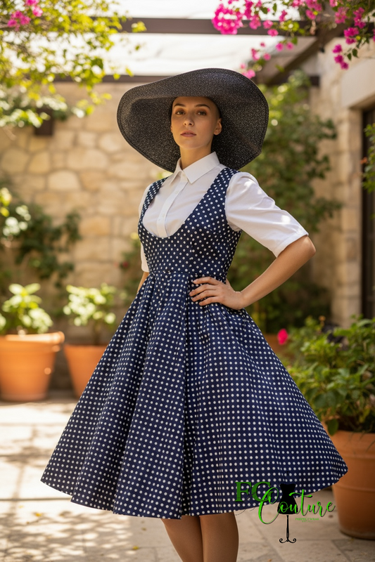 Mercy African Print Pinafore