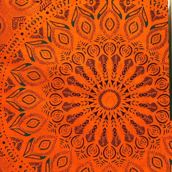 Millie African print dress