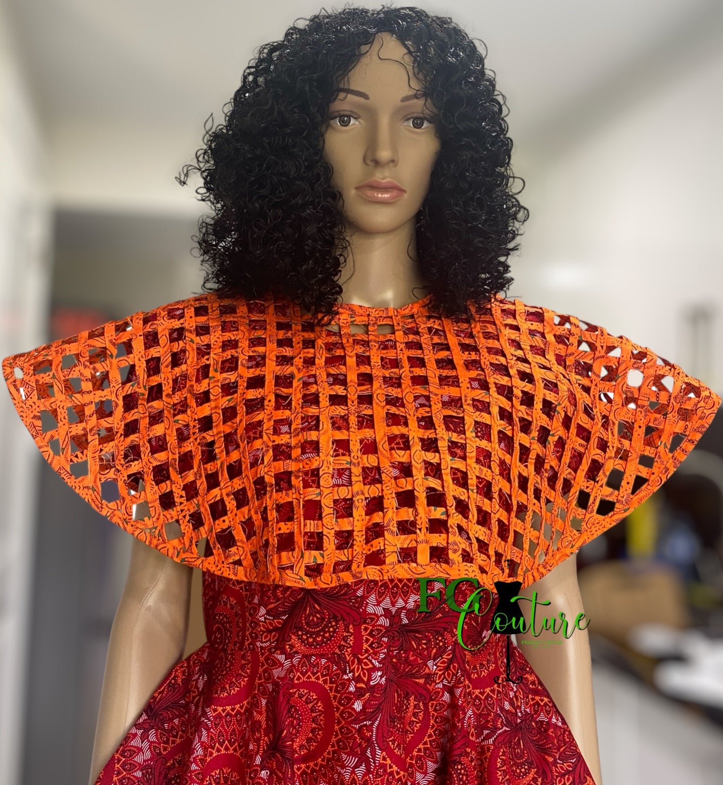 Debbie Net Shawl / Cape