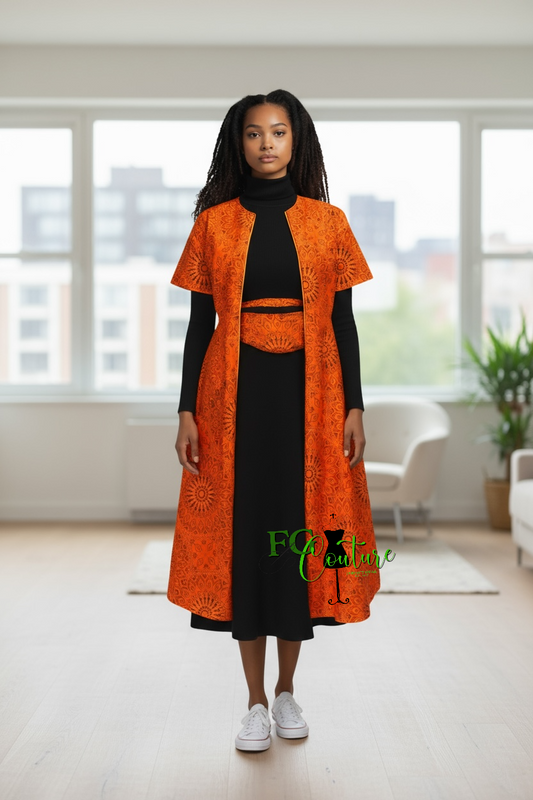 Kessy African print Dress