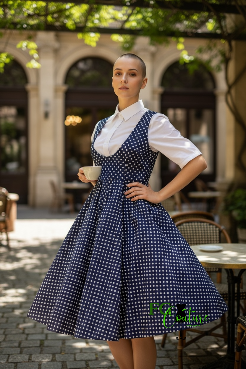 Mercy African Print Pinafore